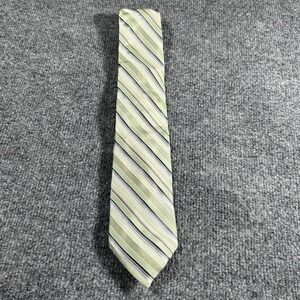 Perry Ellis Portfolio Men's Necktie Tie‎ Silk Green